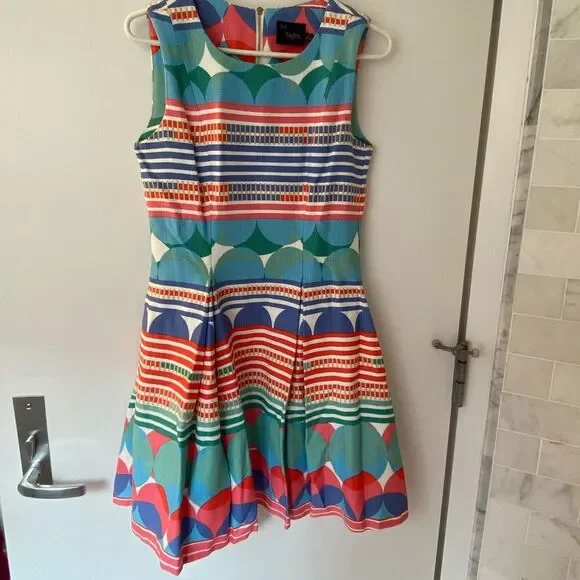 Colorful women’s summer dress - Picture 1 of 3